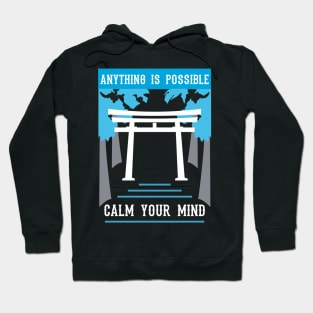 anything is possible calm your mind recolor 08 Hoodie